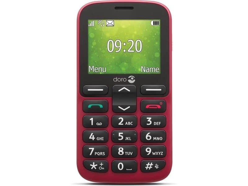 Mobile Phone Doro Easy 1380 Red