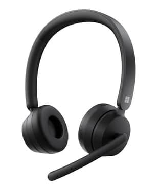 Microsoft Modern Wireless Hodesett Microsoft Teams Stereo Svart