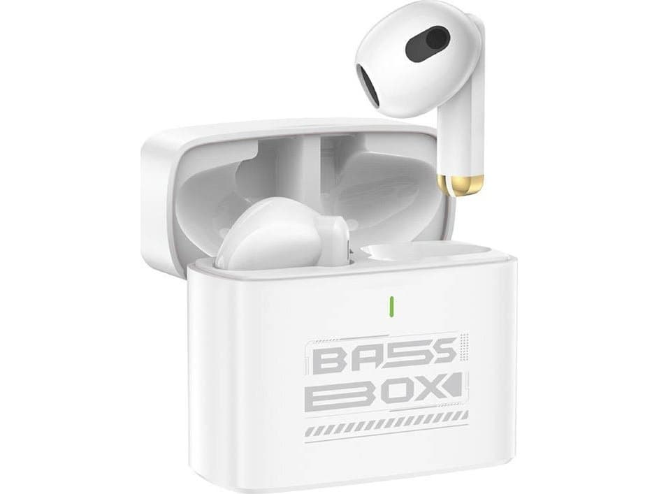 Foneng Bl128 Tws Trådløse Hodetelefoner, Bluetooth 5.3 (Hvit)