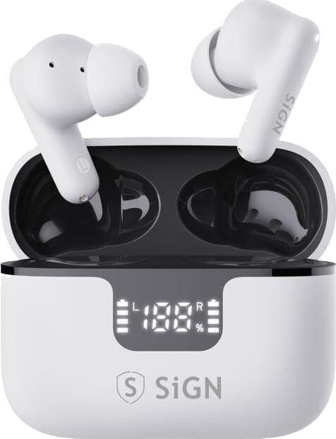SIGN Freedom Pro Wireless Headphones - White