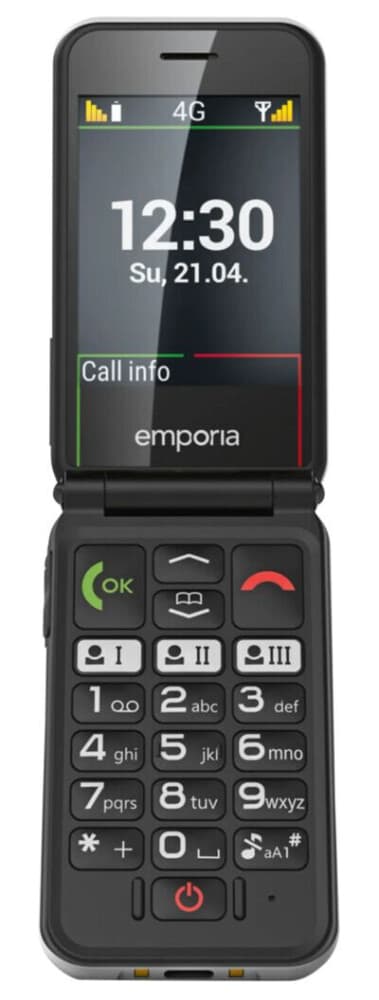 Emporia Simplicity Glam 4G Hvit