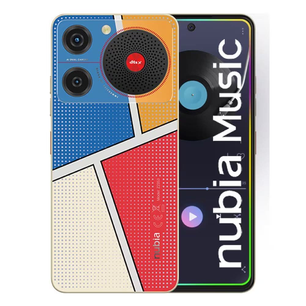 ZTE ZTE Nubia Music Pop Art 4GB/128GB Flerfarget