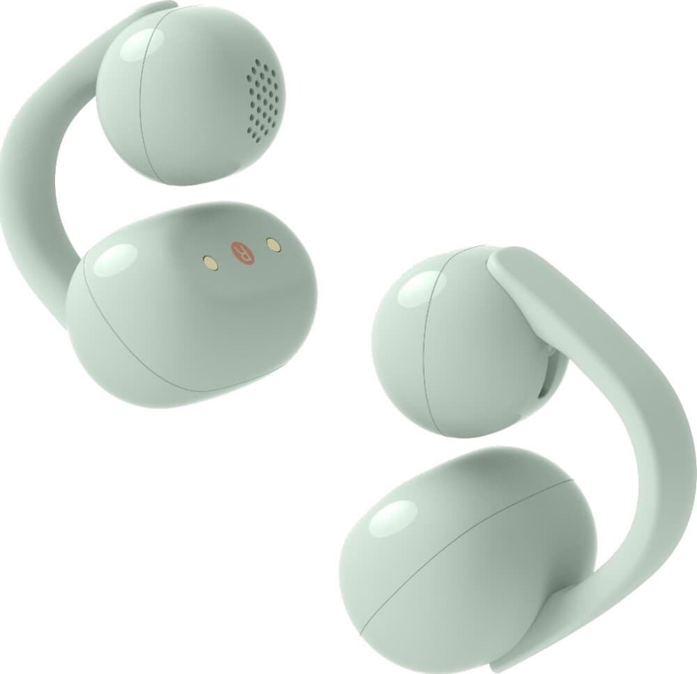 Sony LinkBuds Clip åpne øretelefoner Grønn