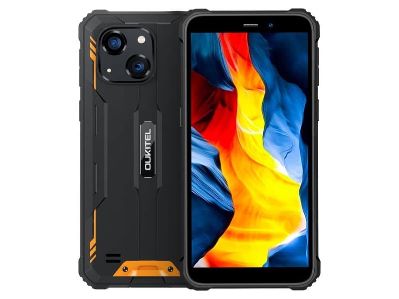 Oukitel WP32 4GB/128GB Svart/Oransje