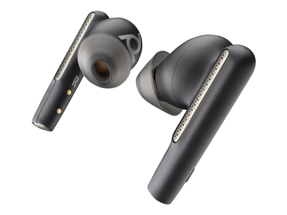Poly Voyager Free 60 Uc - True Wireless-Hodetelefoner Med Mikrofon - I Øret - Bluetooth - Aktiv Støydemping - Usb-A Via Bluetooth-Adapter - Karbon Sort - Zoom Certified