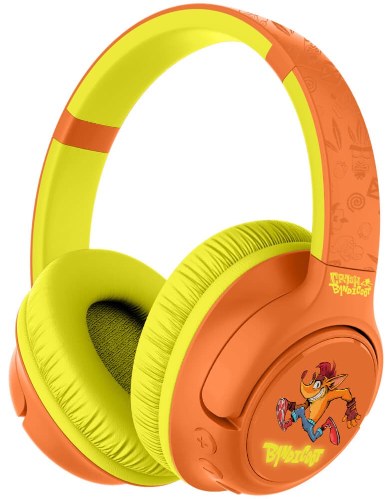 OTL - Crash Bandicoot hedphones withn LED backlight