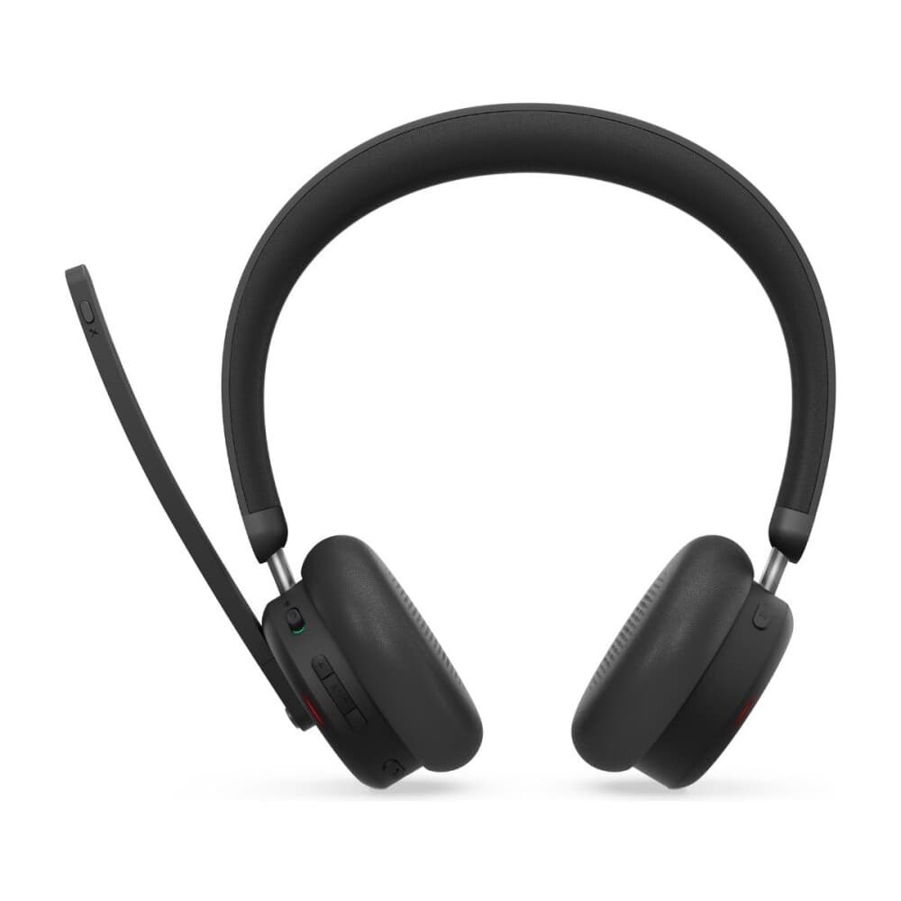Lenovo Dual Mode Trådløst Headset med ANC og USB C Svart