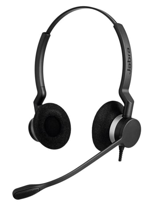 Jabra Biz 2300 Ms Qd Duo - Hodesett - On-Ear - Kablet - Quick Disconnect
