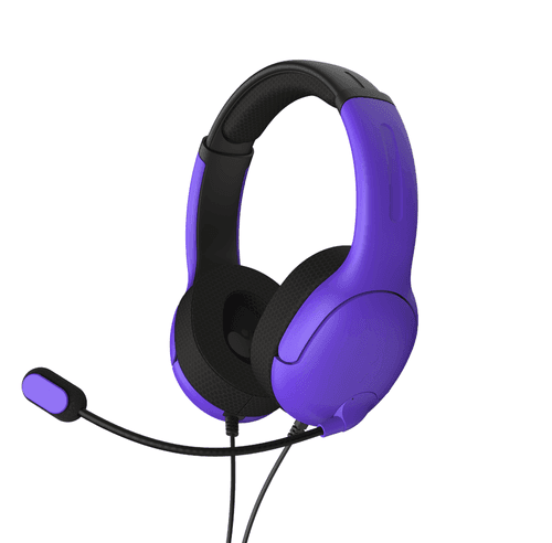 Pdp Nebula Ultra Violet Airlite, Kabel, Spela, Headset, Svart, Violett