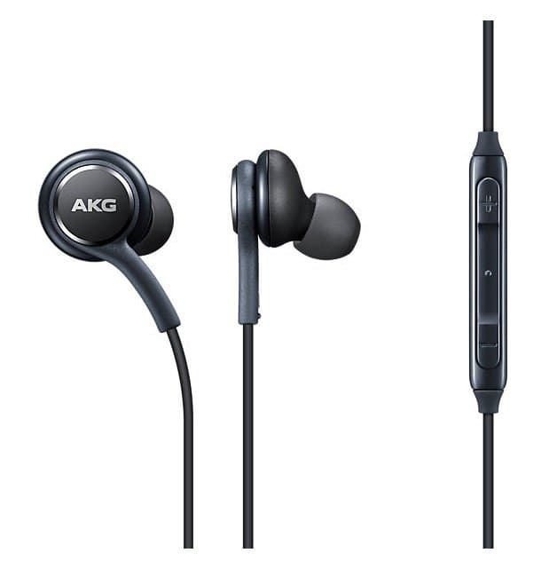 AKG Øretelefoner med mikrofon, In-Ear til Samsung, Svart (EO-IG955), Bulk