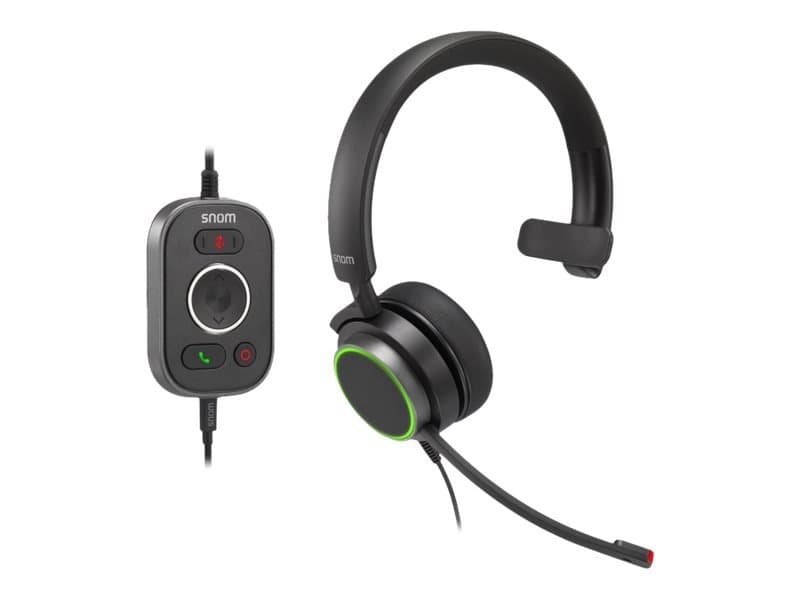 Snom A330m - Hodesett - On-Ear - Kablet - Usb, 3,5 Mm Jakk