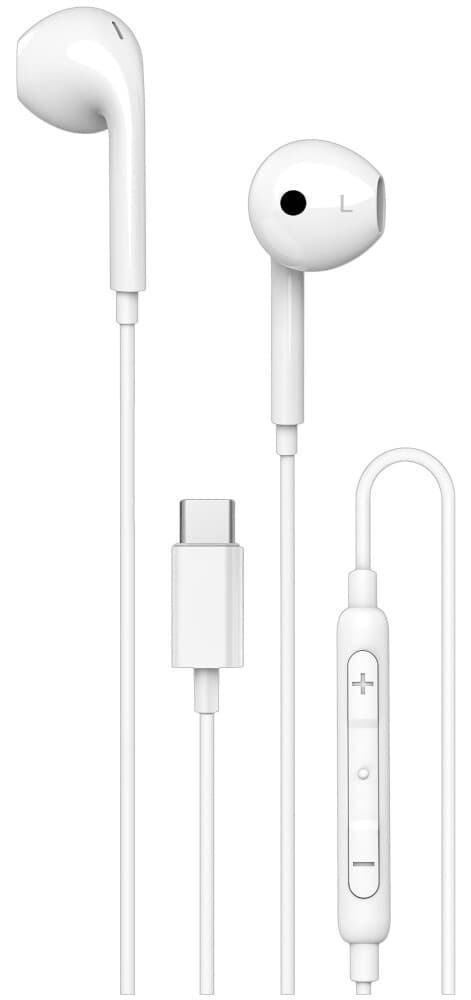 UNISYNK In-Ear Headphones USB-C White