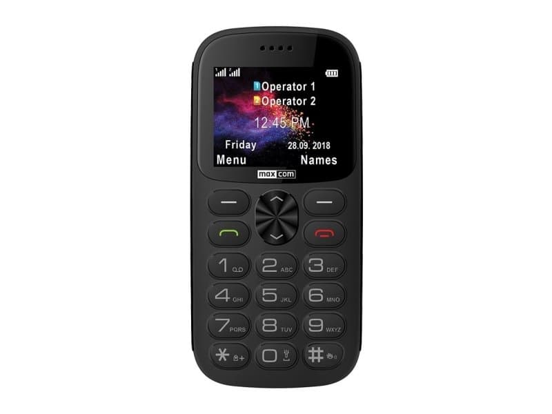 Maxcom Mm471 Bar Sperre Dual-SIM 5,59 Cm 2.2 2 Mp Svart Grå