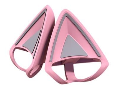 Razer Kitty Ears V2 - Katteører For Hodesett - Kvarts