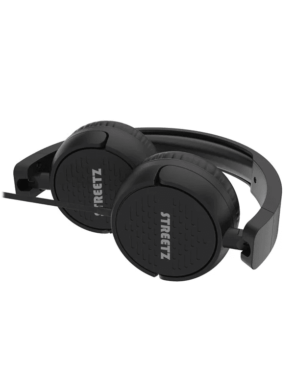 Streetz HC210 Headphones with mic Svart