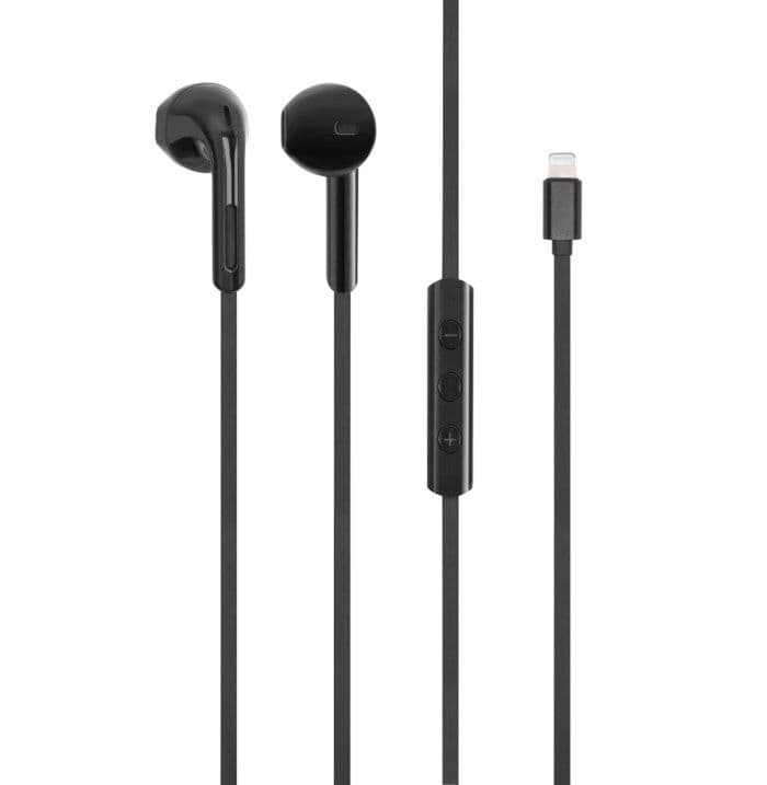 Roxcore Pins Lightning-hodetelefoner Svart