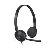 Logitech USB Headset H340 - Headset - på øret - kabling - USB