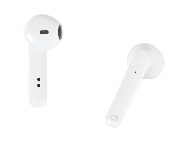 Vivanco Smart Pair, Hodesett, In-Ear, Calls/Music, Hvit, Stereofonisk, Berøringskontroll
