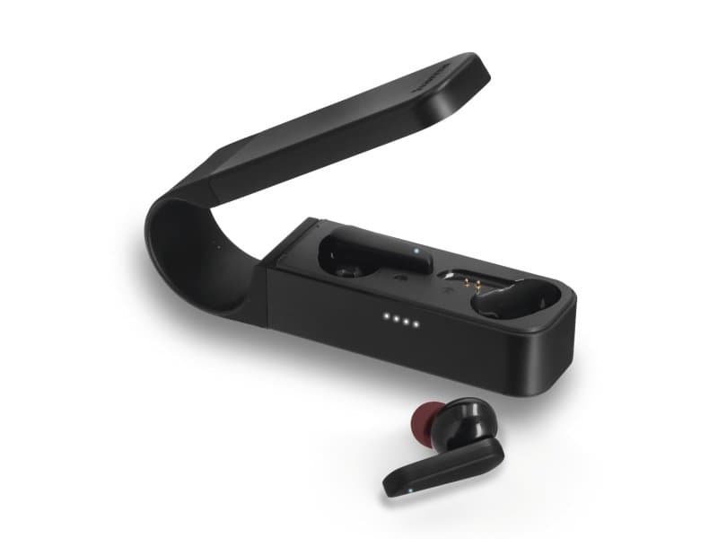 Hama Spirit Pocket, Hodesett, In-Ear, Calls/Music, Sort, Stereofonisk, Batterinivå