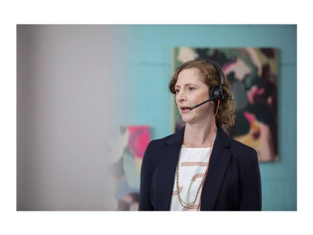 Poly Blackwire 3320 - Blackwire 3300 Series - Hodesett - On-Ear - Kablet - Usb-C - Svart - Uc-Sertifisert