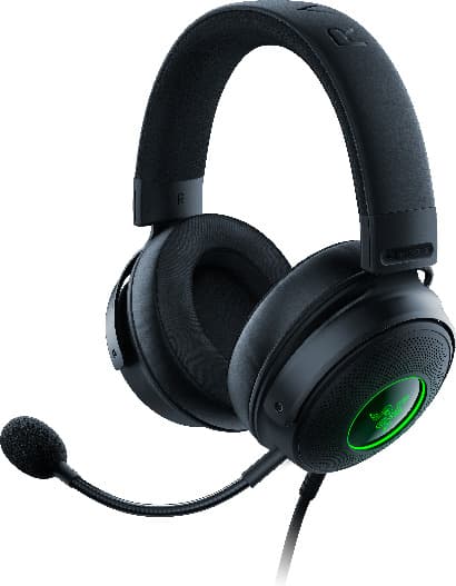 Razer Kraken V3 Hypersense Hodesett Usb-a Stereo Svart