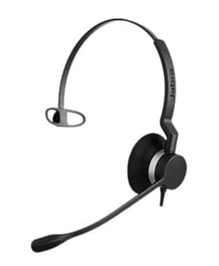 Jabra Biz 2300 Qd Mono Hodesett Usb-c Mono Svart