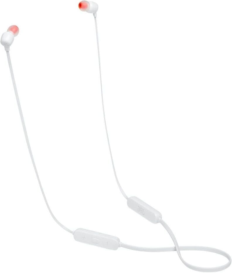 Jbl Tune 115Bt - Ørepropper Med Mikrofon - I Øret - Bluetooth - Trådløs - Hvit