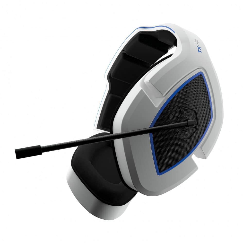 Gioteck Headset TX-50 stereo wei/blau.3.5mm Buc