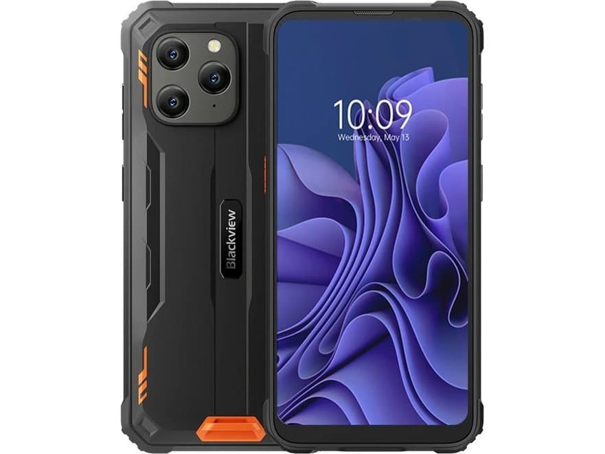 Blackview BV5300 Plus 8GB/128GB Svart/Oransje