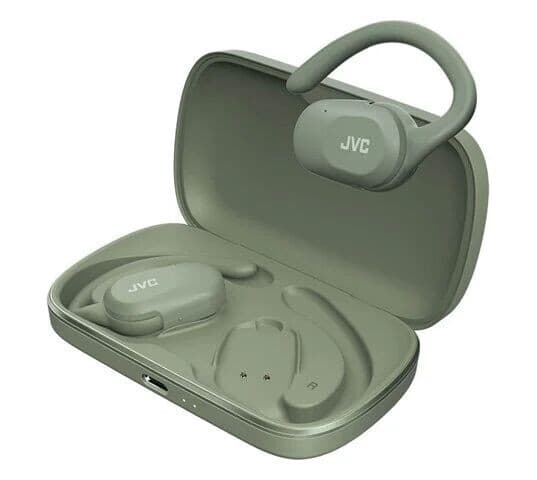 JVC Open Ear Nearphone True Wireless Headphones Green