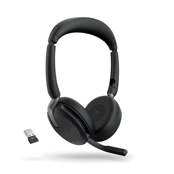Jabra Evolve2 65 Flex Hodesett Usb-a Optimert For Uc Stereo Svart