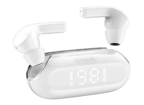 Xiaomi Mibro3 Tws Earphones With Lcd Display - White (Xtej006)