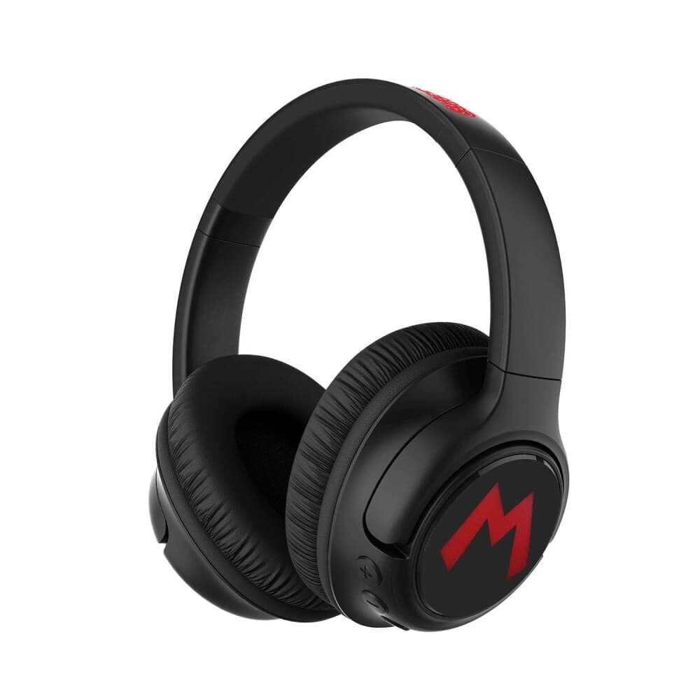 SUPER MARIO Hodetelefon Over Ear Trådløs LED lysdeling Aux