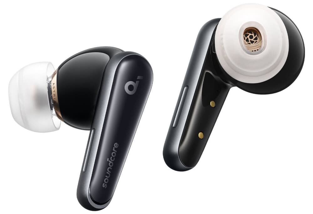 Anker Soundcore Liberty 4 Wireless Headset - Svart True Wireless-hodetelefoner Svart
