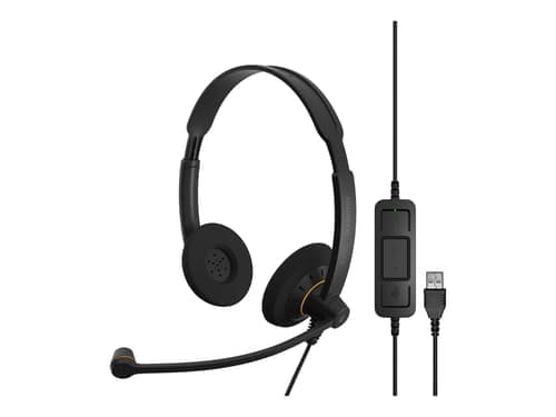 Epos Impact Sc 60 Usb Ml Hodesett Usb-a Optimert For Ms Teams, Optimert For Uc Stereo Svart