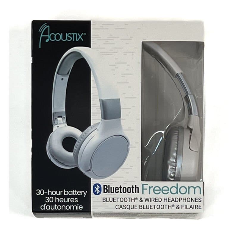 Lexibook Acoustix Bluetooth/ledning Hodetelefoner M/ 30 Timers Batteri