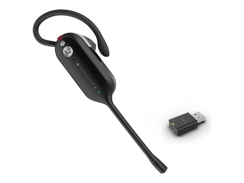 Yealink Wh63 Portable Uc - Hodesett - I Øret - Konvertibel - Dect - Trådløs - Usb-A Via Dect Adapter - Optimert For Uc
