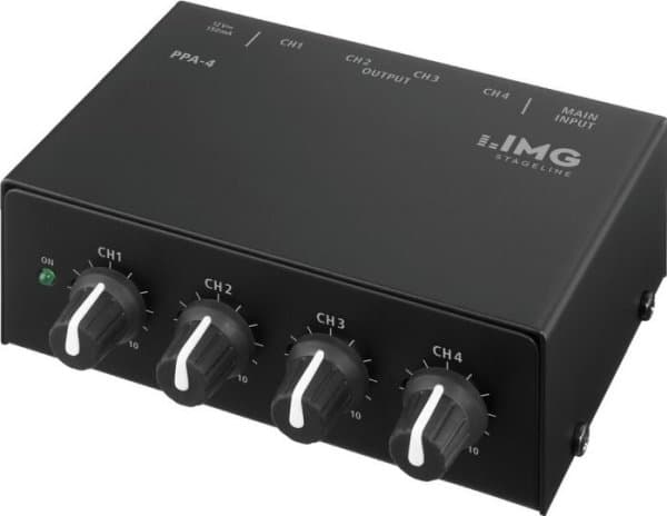 Ppa-4 Stereo Headphone Amplifier 4 Outputs