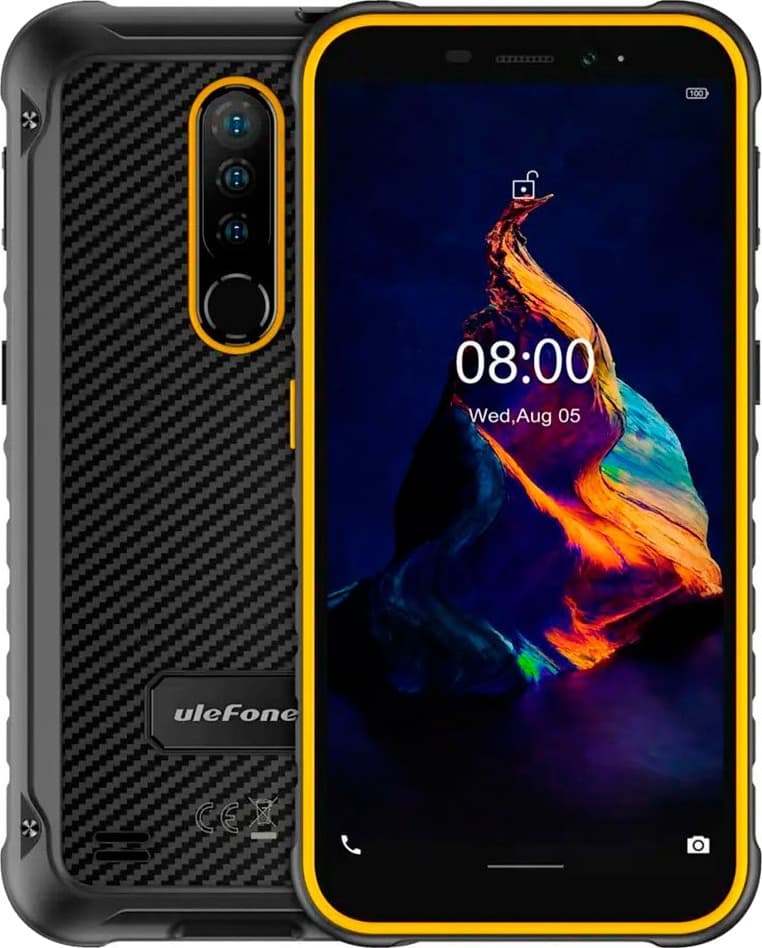 Ulefone Armor X8 4GB/64GB Svart/Oransje