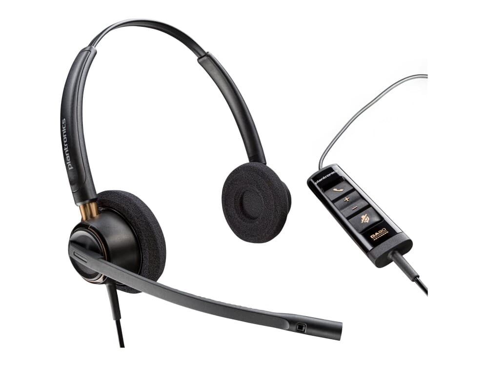Poly EP 525 -M STEREO W/USB-A HEADSET