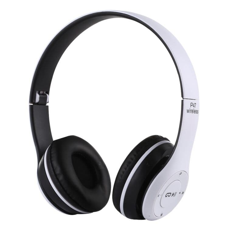 Lux Bluetooth Hodetelefoner Med Bluetooth 5.0 - Hvit