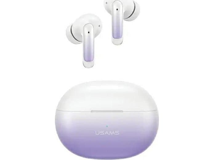 Usams-Hodetelefoner Bluetooth 5.3 Tws X-Don-Serien Enc Trådløs Lilla Gradient/Lilla Blå Bhuencxd04 (Us-Xd19)