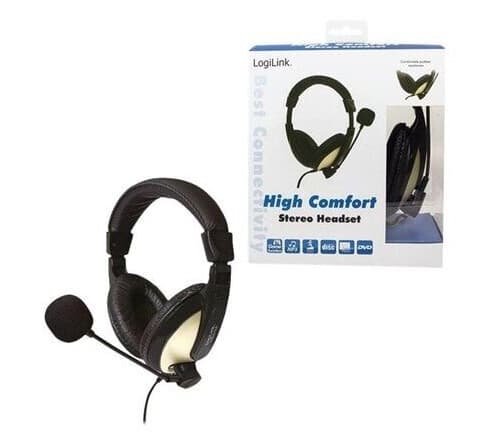 LogiLink Stereo Headset with High Comfort