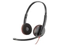 POLY Blackwire 3220, Koblet med ledninger (ikke trådløs), Samtaler/musikk, 20 - 20000 Hz, 118 g, Hodesett, Sort