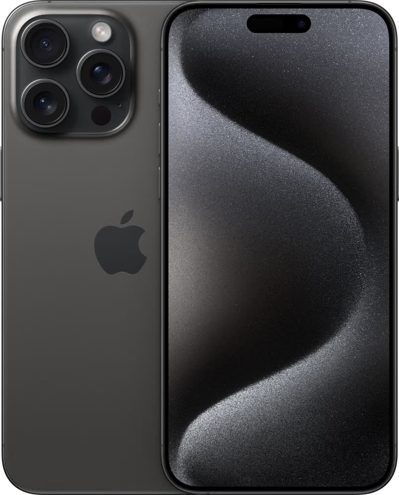 Apple iPhone 15 Pro Max 256GB Titanium Svart