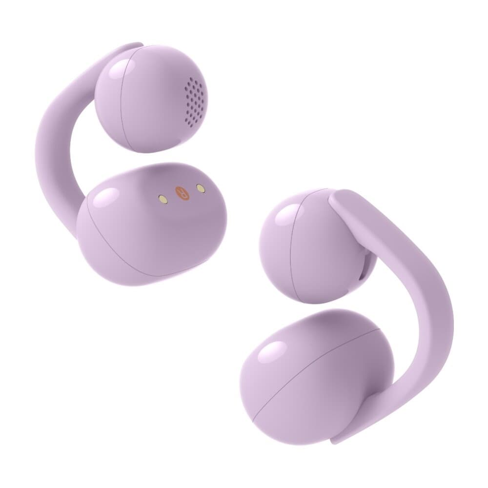 Sony LinkBuds Clip åpne øretelefoner Lavendel