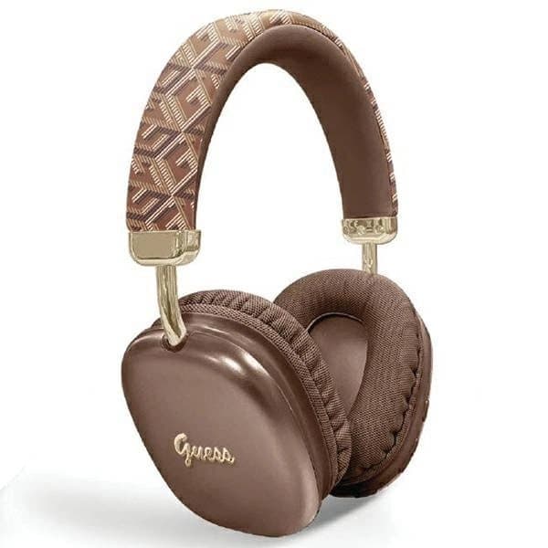 Guess Metallic Script Brun
