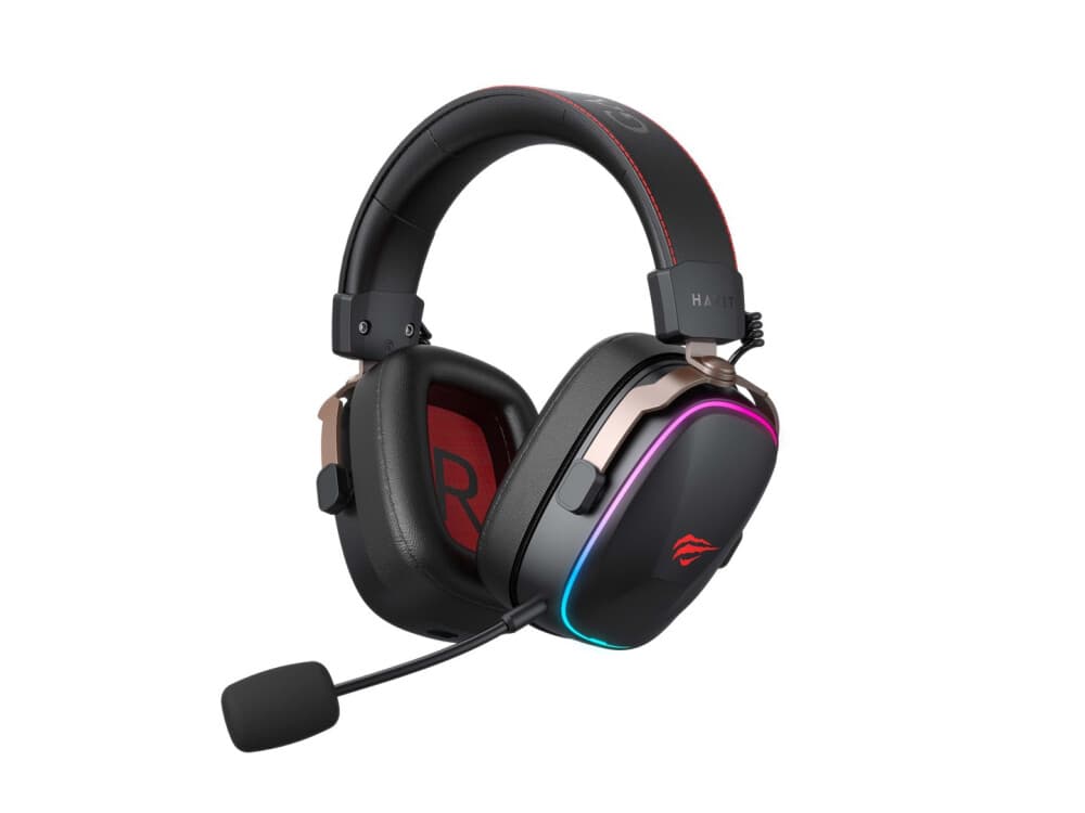 Havit H2039BG Gaming Headset PC/PS5/PS4 Svart/Rød