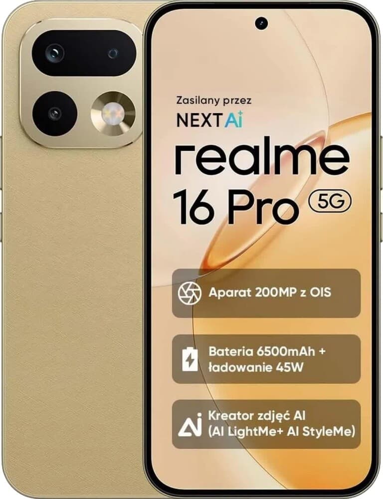 Realme 16 Pro 5G 8GB/256GB Gull