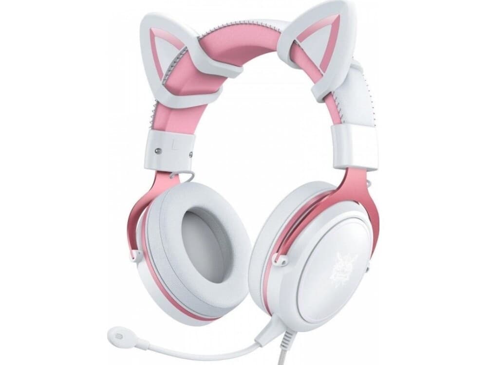 Onikuma X10 Pink And White